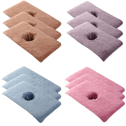 Thick Absorbent Massage Table Cover with Face Hole Soft Spa Beauty Salon Sheet