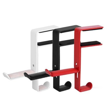 Metal Earphone Headset Desks Display Stand Hanger Holder Headphone Bracket Hook - Aimall