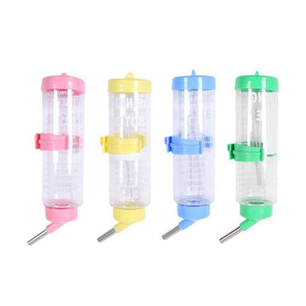 2X Pet Guinea Pig Rabbit Hamster Rat Drinker Drinking Water Bottle Waterer 250Ml - Aimall