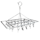 30/40/55 Pegs Stainless Steel Laundry Sock Underwear Clothes Dryer Rack Hanger - Aimall