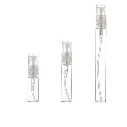 10Pcs 3/5/10Ml Glass Perfume Bottle Atomizer Pump Spray Comestic Container Au - Aimall