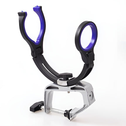 Adjustable Boat Fishing Rod Holder Clamp-on Pole Bracket Pod Rest Fishing Stand