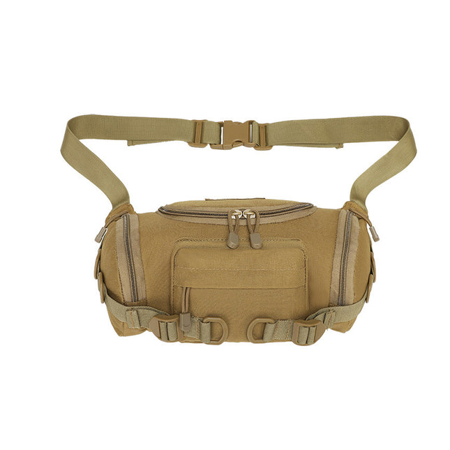 Mens Waist Bags Outdoor Nylon Crossbody Tactical Waterproof Motorcycle Bum Bag