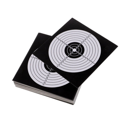 200PCS 14x14cm Bulk Paper Target Reactive Paper Targets for Shooting Practice
