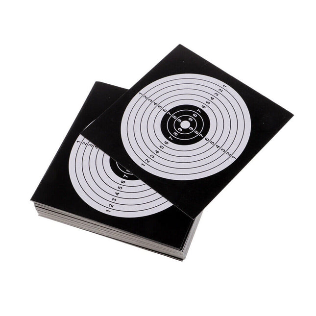 200PCS 14x14cm Bulk Paper Target Reactive Paper Targets for Shooting Practice