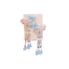 2Pcs Hanfu Flower Hair Clip Pearl Tassel Butterfly Hairpin Female/Children Party - Aimall