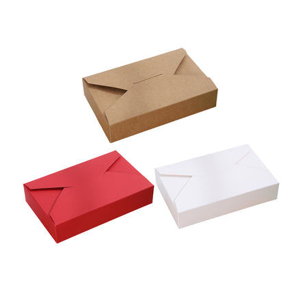 50PCS Baking Dessert Packaging Boxes Wear-Resistant for Pastry Cake Gift Use