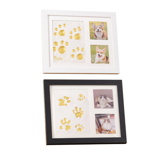 Keepsake DIY Handprint Footprint Photo Frame Kit for Pets or Memories