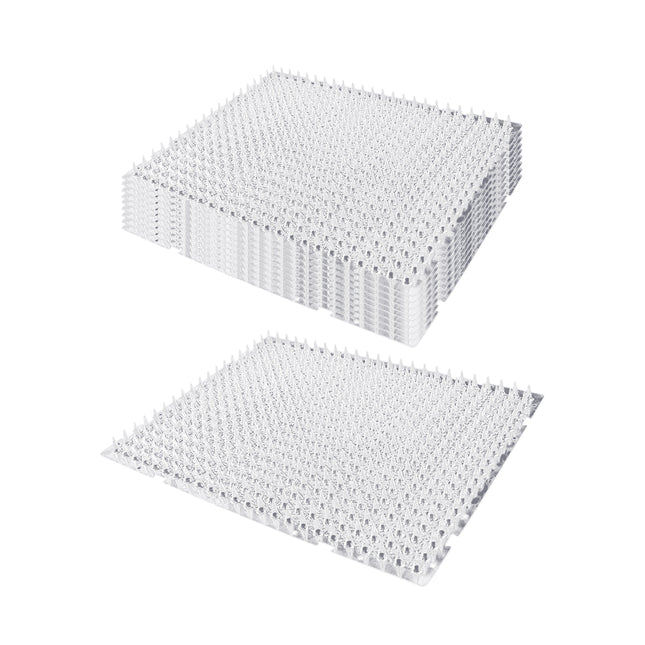 10PCS Cat Deterrent Mat Set with Soft Spikes Humane Fence and Surface Protector
