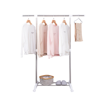 Floor-Standing Clothes Drying Rack Space Saving Durable for Home Balcony Use
