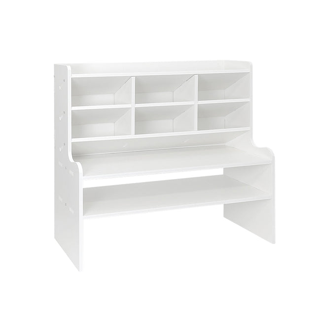 Desktop 6-Tier Storage Shelf Multiple Storage Compartments for Office Organizer