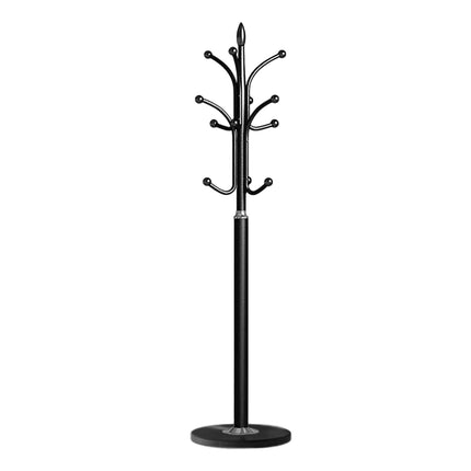 Bedroom Floor Standing Coat Rack Clothes Hanger Space Saving Stable Durable
