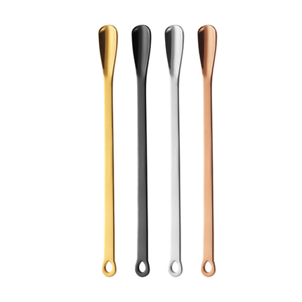 16PCS Stainless Steel Stirring Spoons 165mm Long Multi Colour Set for Drinks Use