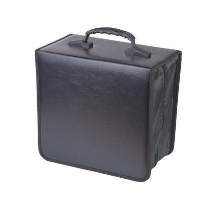520 CD Capacity PU Leather Disc Storage Organizer Carry Case for Music DVD Media