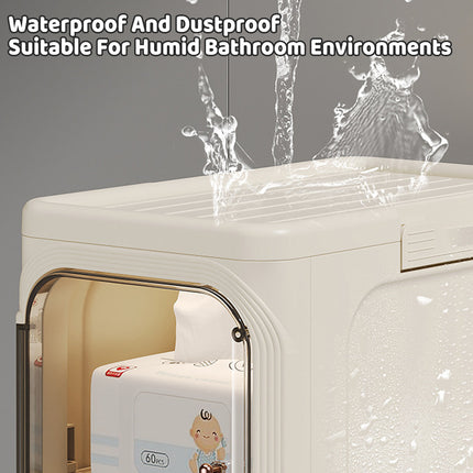 Home Narrow Gap Multi-Layer Storage Cabinet for Kitchen Bathroom Space Saving