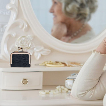 Mini Jewelry Box Diamond Ring Necklace Earring Coin Purse Jewelry Storage Bag