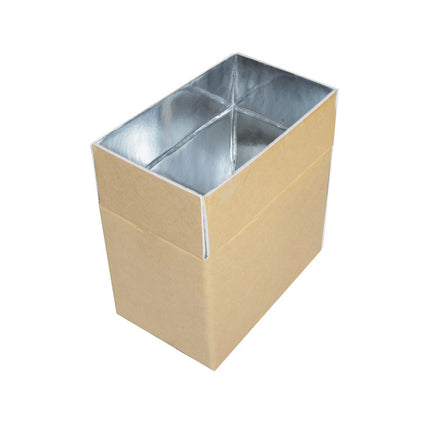 10pcs Insulated Carton Cold Chain Packaging Box Seafood Fresh Fruits Storage