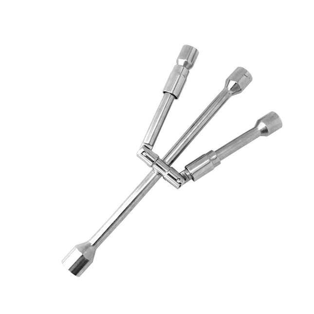 Foldable Tire Wrench Set Carbon Steel For Car SUV Truck Auto Repair Tool Kit