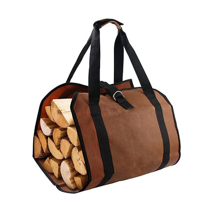 Firewood Carrier Log Carrier Tote Bag Canvas Wood Carrying Bag Outdoor Camping