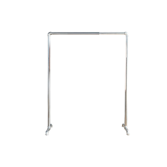 Simple Floor-Standing Single-Pole Clothes Drying Rack Portable Stable Structure