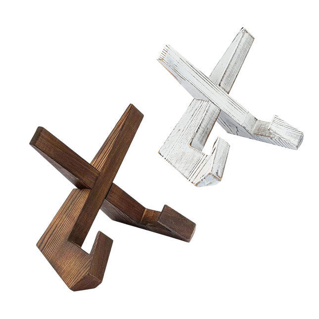 Wooden Plate Stand Rack Display Holder Wooden Support Desktop Reading Stand