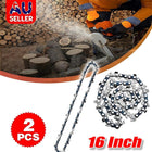 2Pcs Replacement Chains for 16 Inch Mini Cordless Electric Wood Cutting Tool