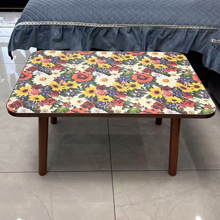 Mandala Style Side Table Small Flower Table Universal Type Durable Space-Saving