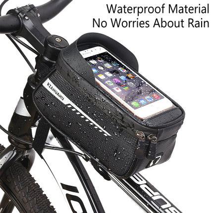 Waterproof MTB Top Bag Universal Shockproof Touchscreen Phone Case Pouch Cycling