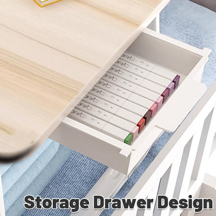 Foldable Bed Desk Portable Small Table Laptop Stand for Bedroom Sofa Study