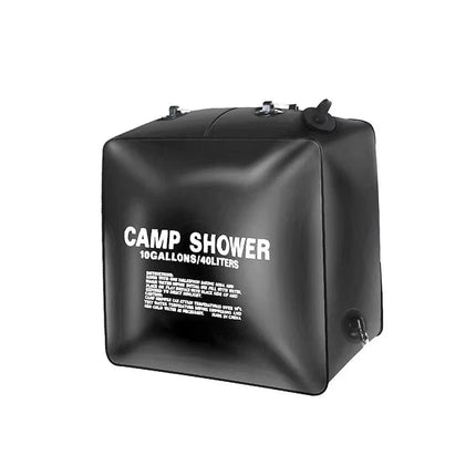 40L Portable Camping Shower Bag Outdoor Solar Heating Water Bag for Travel