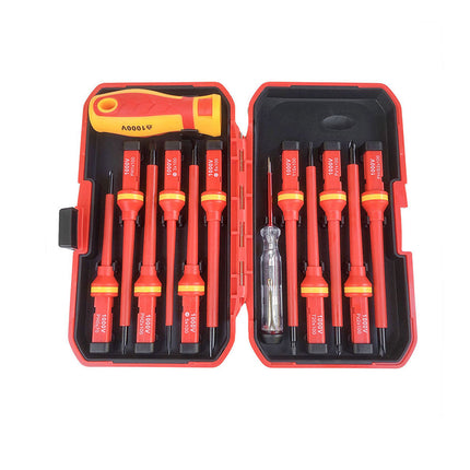 13PCS Insulated Screwdriver Set For Electrical Repair Home Workshop Tool Kit