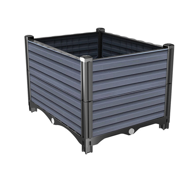 Planting Box Square Planter Pot Large Capacity Balcony Vegetable Flower Garden