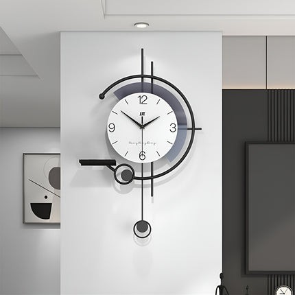 Creative Modern Minimalist Wall Clock Silent for Living Room Bedroom Home Decor