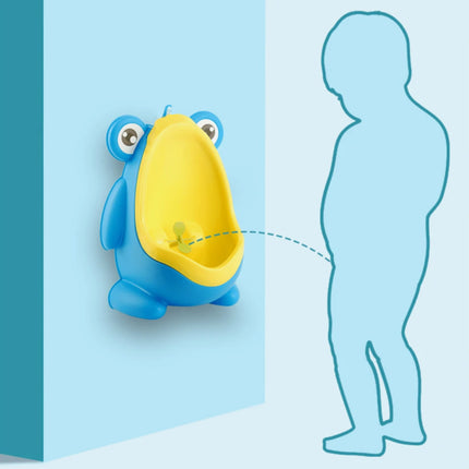 Wall Mounted Frog Urinal for Young Users Toilet Training Standing Potty Solution