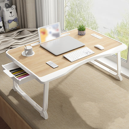 Folding Bed Desk Small Computer Table Student Dorm Study Desk Bedroom Floor