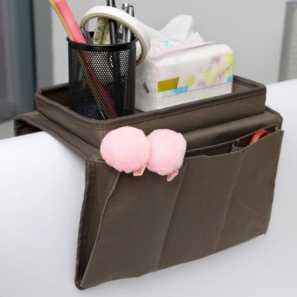 Sofa Hanging Storage Bag Multi Pocket Organiser for Home Sundries Remote Holder