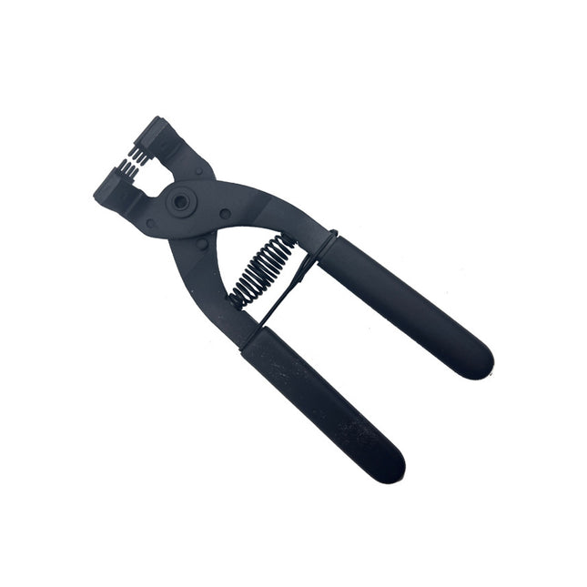 Silent Diamond Punch Pliers 4mm 4 Teeth Leather Punch Tool DIY Craft Sewing