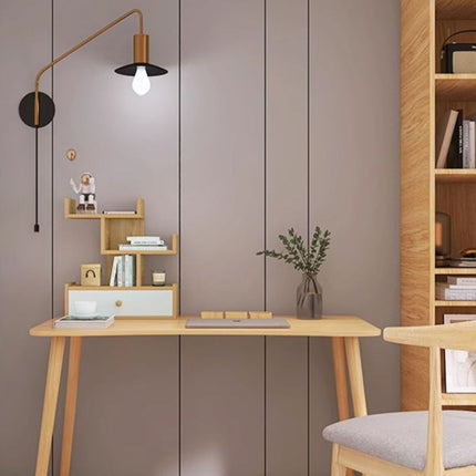 Multi Layer Storage Shelf Bookcase with Drawers Home Office Sturdy Space Saving