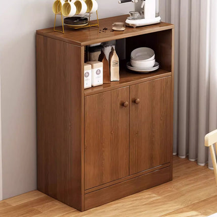 Solid Wood Color Tea Low Cabinet Sideboard New Multifunctional Home Kitchen