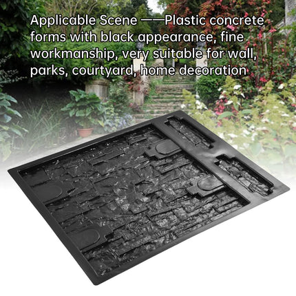 Wall Mold Form Reusable Concrete Mold for DIY Garden Pathway Paving Stone Patio