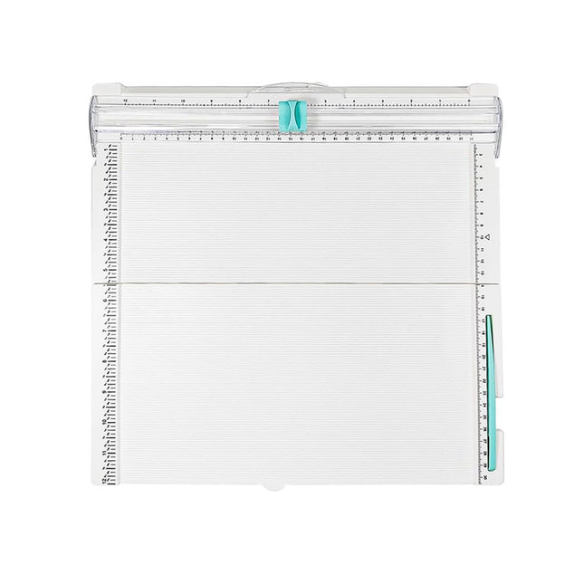 2-in-1 Foldable Paper Cutter Sharp Blade Precise Cutting for A4 Paper Photos