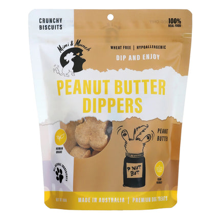 Mimi and Munch Peanut Butter Dog Biscuits 180g