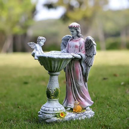 Solar Garden Lights Outdoor Decor Angel Statue Aesthetic Durable for Garden Yard