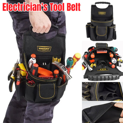 Multi Function Tool Kit Portable Repair Set Hardware Bag Fanny Pack Organizer