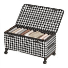 Under Bed Storage Box Household Wheeled Clothes Organizer Toy Container with Lid