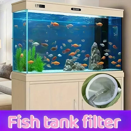 Fine Mesh Aquarium Filter Screens 18cm 3 Pack