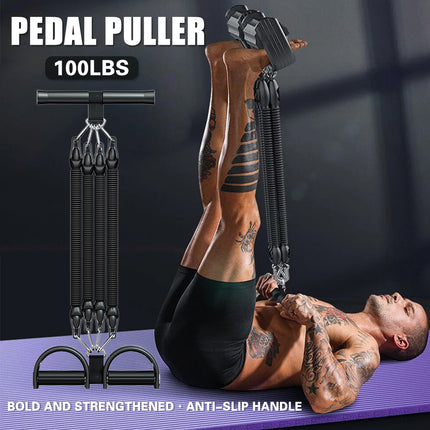 Foot Pedal Resistance Band Home Abdominal Muscle Training Sit Up Assistance