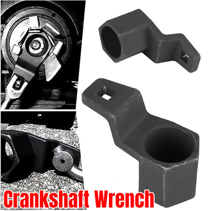 Crankshaft Pulley Holding Tool 55mm Black Steel for Engine Timing Belt Repair
