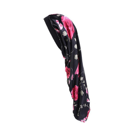 Sleep Cap Satin Silk Bonnet Wrap Hat Headwear Hair Sock Long Head Cover Turban - Aimall