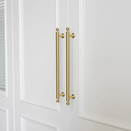 Copper Cabinet Handles 6 Sizes Modern Pulls for Wardrobe Drawer Shoe Cupboard
